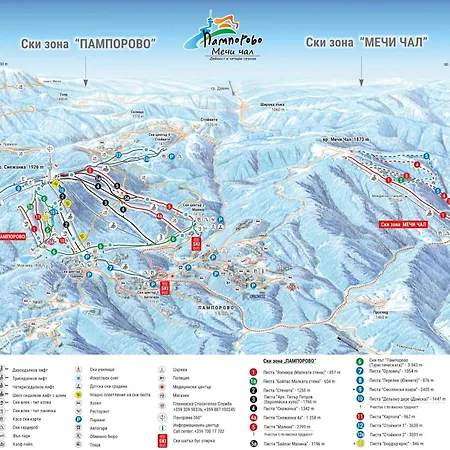 борови хълмове Lejlighed Pamporovo